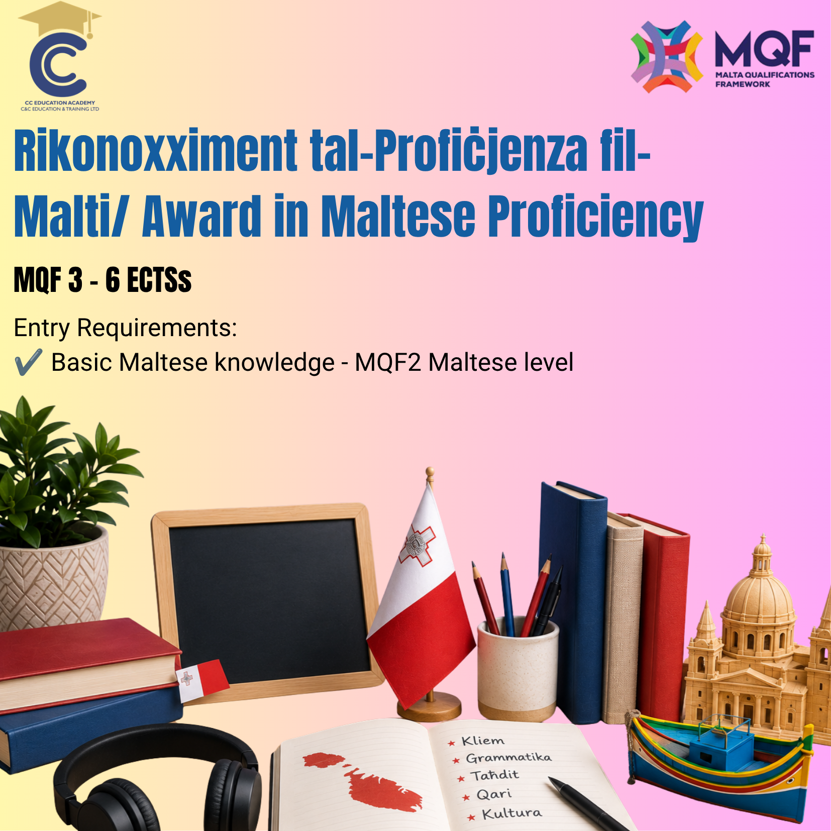 Rikonoxximent tal-Profiċjenza fil-Malti/ Award in Maltese Proficiency