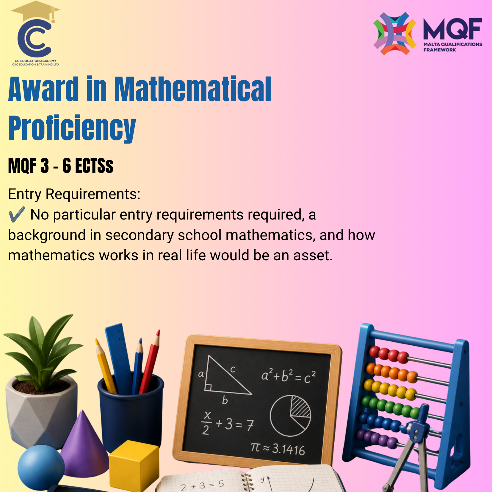 Award in Mathematical Proficiency