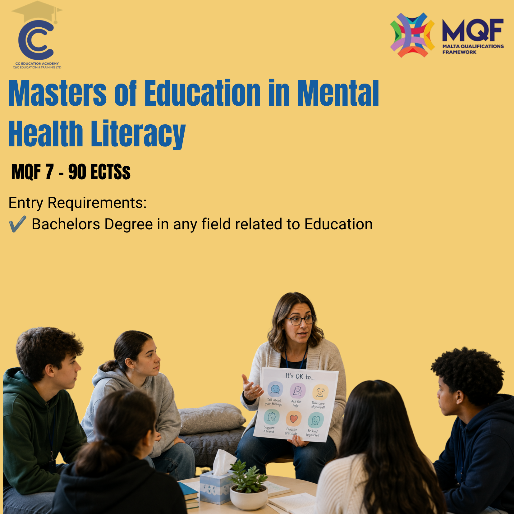 Masters of Education in Mental Health Literacy