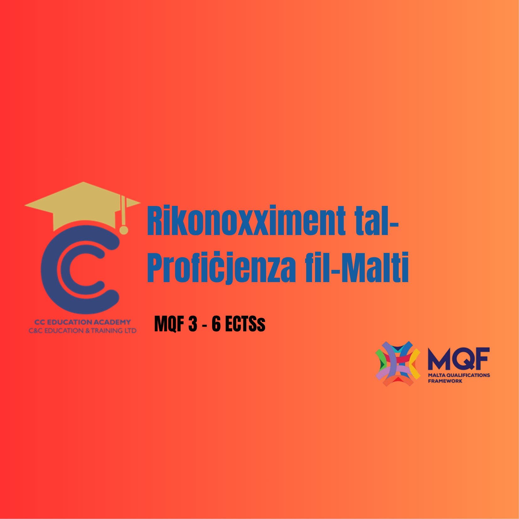 Rikonoxximent tal-Profiċjenza fil-Malti/ Award in Maltese Proficiency